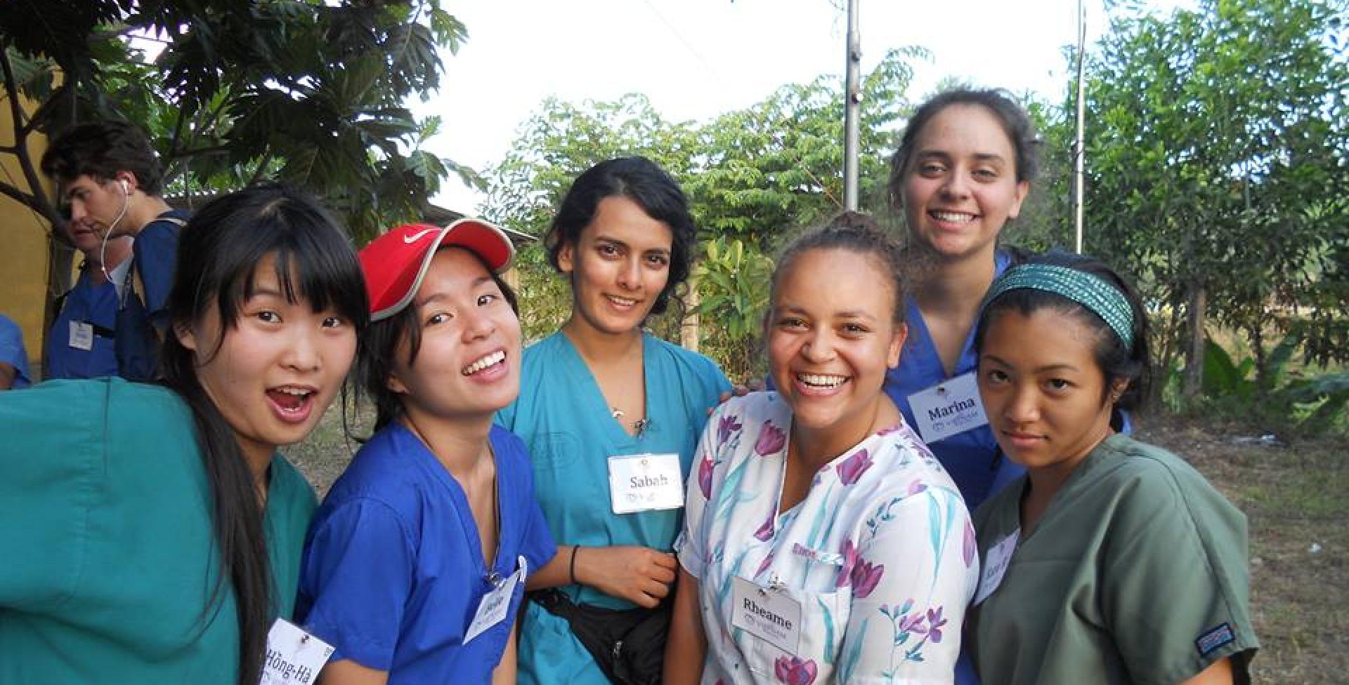 Students working abroad